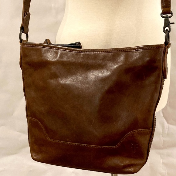 FRYE Crossbody Leather Hobo - Picture 8 of 10